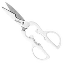 Tesoura para Cozinha 10 " Hércules em Aço Inox Branca