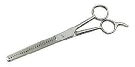 Tesoura para crinas pente largo 18cm - AGROZOOTEC