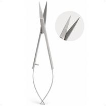 Tesoura Para Sobrancelha Curva Proart Aço Inox Tps02b Tesoura Para Sobrancelha Curva Proart Aço Inox Tps02b