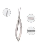 Tesoura para Sobrancelhas, 4.75 Ponta Reta, Inox, Prata (BAV)