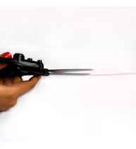 Tesoura Para Tecido Costura Com Guia Laser Corte Preciso