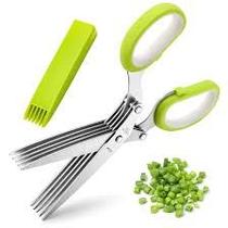 Tesoura Para Temperos Multiplas Funcoes Salsinha Cebolinha Tesoura Para Temperos Multiplas Funcoes Salsinha Cebolinha
