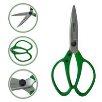 Tesoura Poda Jardinagem Multiuso Cortar Chapa Tecido Galho Papelão EVA Aço Profissional Grande Trapp Tesoura Poda Jardinagem Multiuso Cortar Chapa Tecido Galho Papelão EVA Aço Profissional Grande Trapp