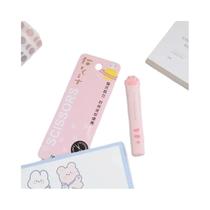 Tesoura Portátil Dobrável De Aço Inoxidável Em Formato De Pata De Gato, Ferramenta Artística