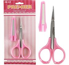 Tesoura Precisão Fina Patchwork Artesanato Costura 9cm Rosa