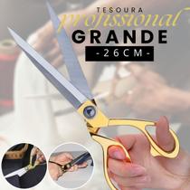 Tesoura Profissional Alfaiate Grande 10,5" 26cm - Para Corte e Costura Costureira Iniciante a Profissional Tesoura Profissional Alfaiate Grande 10,5" 26cm - Para Corte e Costura Costureira Iniciante a Profissional