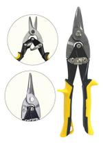 Tesoura Profissional de Aço Liga 25cm para Corte de Chapa Metálica Alta Performance e Durabilidade