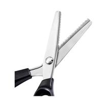 Tesoura Profissional De Costura Em Aço Inoxidável Com Cabo Confortável Para Corte Em Zig Zag Para