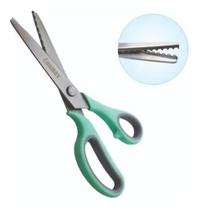 Tesoura profissional escalope para tecido papel eva