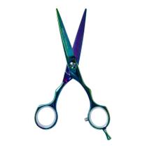Tesoura Profissional Mega Kasho Green Titanium Fio Navalha 5 K5370-5