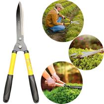 Tesoura Profissional P/ Cerca Viva E Grama Jardinagem 53cm