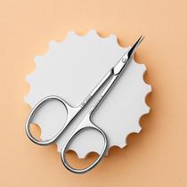 Tesoura Profissional para Cutícula Staleks Pro SE50_1 Cinza Aço Inoxidável Tesoura Profissional para Cutícula Staleks Pro SE50_1 Cinza Aço Inoxidável