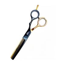 Tesoura Profissional UMI 6.0 Polegadas Fio Desbaste Para Barbeiro (DP-630)