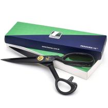 Tesoura Reforçada Titanium Profissional Alfaiate 10" 25cm - Lanmax