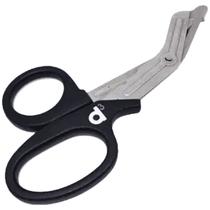 Tesoura Resgate Ponta Romba Preta - unidade Tesoura Resgate Ponta Romba Preta - unidade