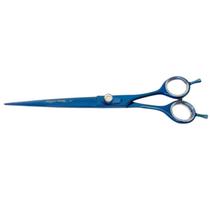 Tesoura Reta 8 Polegadas Azul 2 Pinos Maryam Trading