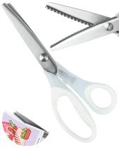 Tesoura rosa Scallop Edge Foreveryoung Diamond Art Accessory