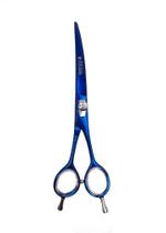 Tesoura Semi Dentada Curva 7 Polegadas Social Instrumentos