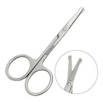 Tesoura Tesourinha Cortar Unha Sobrancelha Cílios Cortador p/ Unhas bebes sem ponta PONTA REDONDA