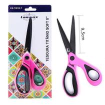 Tesoura Titânio Soft Lanmax 8"