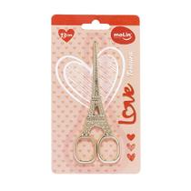 Tesoura Torre Eiffel Love 13cm MOLIN