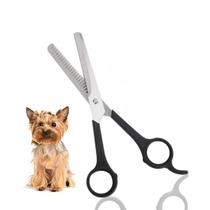 Tesoura Tosa Semi Dentada Para Pet Gato Cachorro Profissional Tesoura Tosa Semi Dentada Para Pet Gato Cachorro Profissional