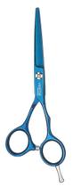 Tesoura vertix blue titanium fio laser 5,5" Tesoura vertix blue titanium fio laser 5,5"