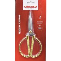 Tesoura Vintage 19cm - Círculo