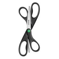 Tesoura Westcott KleenEarth reciclada de 20 cm preta, pacote com 2