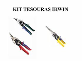 Tesouras Calheiros Kit 3 Tesouras Irwin