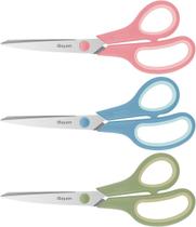 Tesouras iBayam 8,5" de alta resistência, kit com 3 unidades, cabo confortável Tesouras iBayam 8,5" de alta resistência, kit com 3 unidades, cabo confortável