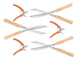 Tesouras Tramontina De Podar Grama E Plantas (3 De Cada)