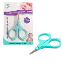 Tesourinha Para Unha Do Bebê Ponta Redonda 7.5 cm - tesoura bebe - Cuidados Cortador - PANAMI