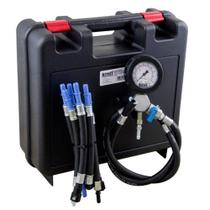 Test/ de Pressão de Bomba de Combustível para Motos, Manômetro de 60 mm, Jogo com 10 mangueiras - Test/ de Pressão de Bomba de Combustível para Motos, Manômetro de 60 mm, Jogo com 10 mangueiras -