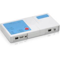 Testador 4 Em 1 De Cabo De Rede Rj45/Rj11/Usb/Bnc Cabo Lan C