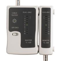 Testador Cabo De Rede Tl-428 P/rj45 E Bnc Ebolt Testador Cabo De Rede Tl-428 P/rj45 E Bnc Ebolt