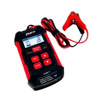 Testador, carregador e reativador de baterias 5a de 12v digital flach tcf-2005