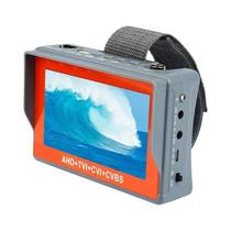 Testador CCTV 4K 5 Polegadas PEGATAH 8MP 4 Em 1 Monitor De Câmera HDMI VGA Entrada UTP Teste De Cabo