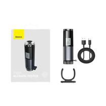Testador De Álcool Portátil Sem Contato Com Tela LED Recarregável E Bafômetro Automático Baseus