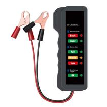 Testador de bateria de carro AMONIDA 12V com display de luzes de 6 LED