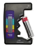 Testador de bateria digital universal MALTD para AA AAA C D 9V
