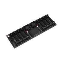 Testador De Baterias 18650 De 8 Canais Com Tela TFT De 24 Polegadas, Teste De Capacidade Multimodo E