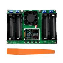 Testador De Baterias 18650 Multicanal Com Módulo Automático De Carga E Descarga, Testador De Testador De Baterias 18650 Multicanal Com Módulo Automático De Carga E Descarga, Testador De