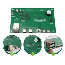 Testador De Cabo De Dados 3 Em 1 Tipo-C Mini Usb Micro Usb Testador De Cabo De Dados 3 Em 1 Tipo-C Mini Usb Micro Usb