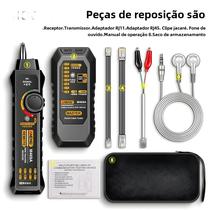 Testador de Cabo de Rede Aneng M469A - RJ45/RJ11 - Localizador de Fios Inteligente