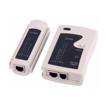 Testador de cabo de rede lan e telefonia crimpagem rj11+rj45 Testador de cabo de rede lan e telefonia crimpagem rj11+rj45
