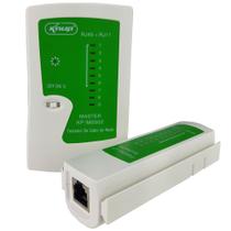 Testador de Cabo de Rede RJ45 E Rj11 KP-M0002