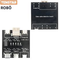 Testador De Cabo Tipo-C Micro USB C DT3 Placa De Detecção De Cabo De Dados Para iOS Android