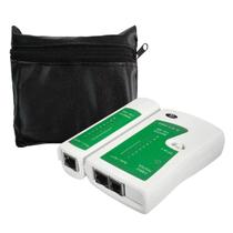 Testador De Cabos com Leds RJ11/ RJ45 468 - Fundo verde