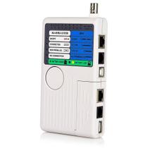 Testador De Cabos Remoto Usb, Bnc, Rj11, Rj45, Rede